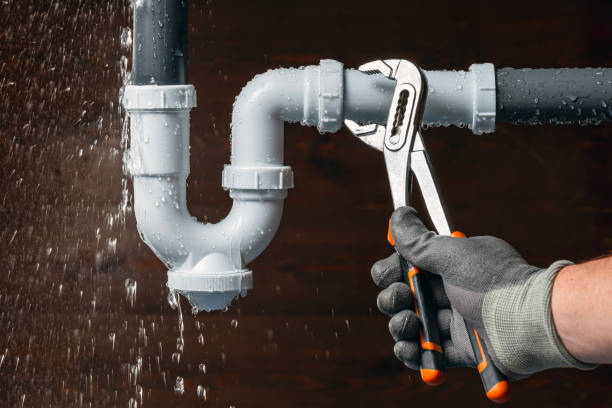 Professional Sewer Line Repair technician working in Hustisford, WI
